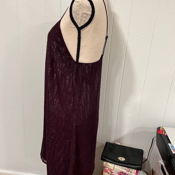 Francesca's Miami "Zelda" Textured Sparkle Minimalist Slip D… - Picture 5 of 12
